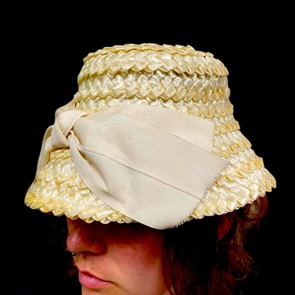 Mid Century Big Bow Sun Hat main image 6